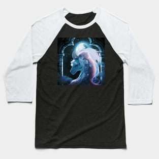 Impressive fantasy animal in the moonlight Baseball T-Shirt